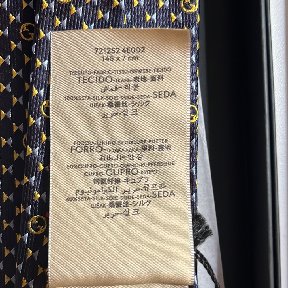 Gucci Patterned Ties Set - Picture 6 of 7